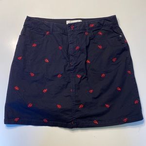 Croft & Barrow Jean Stretch Skort